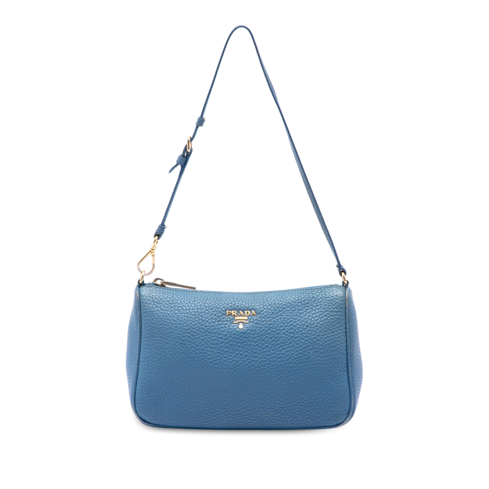 Pre-Loved Prada Vitello Daino Pochette